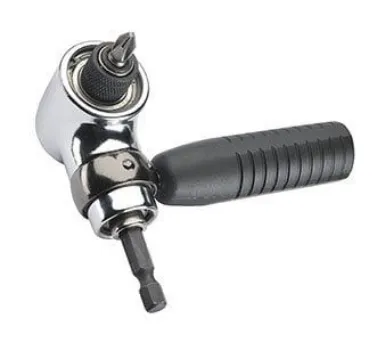 90degAngle Driver for 1/4 insert bits